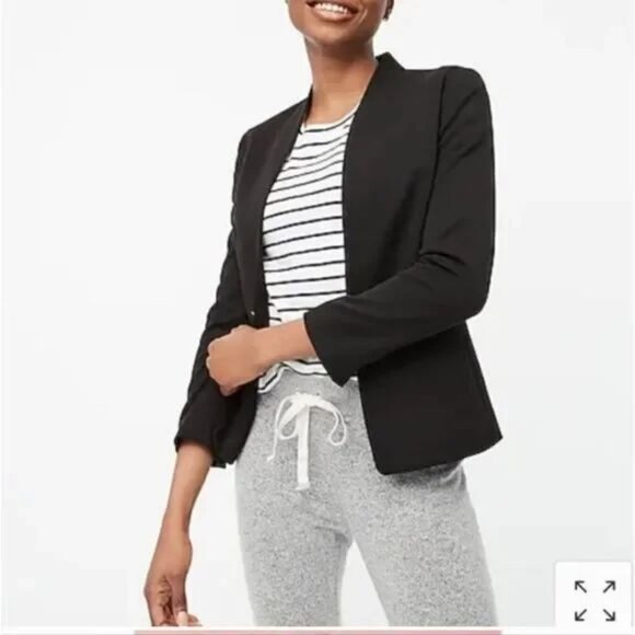 J. Crew Broadway Blazer in Black Size 10 - Picture 1 of 16